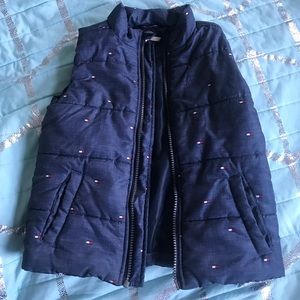 Dark blue boys Tommy Hilfiger vest!!!!